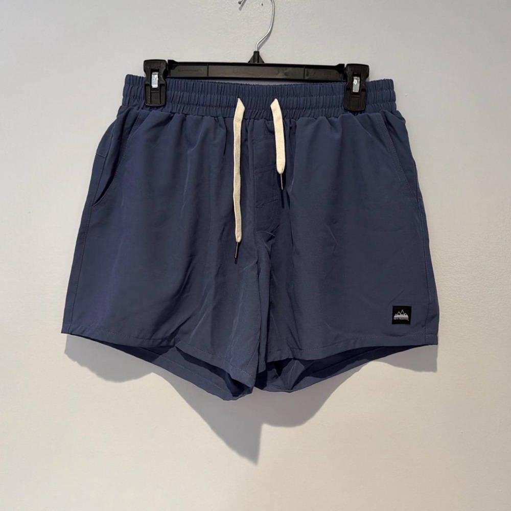 New Frontier Navy Athletic Shorts